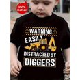 thumbnail image 1 of Cartoon Digger 3D Print Boys Comfortable Versatile Short Sleeve T-Shirt Boys Tee Tops, 1 of 6
