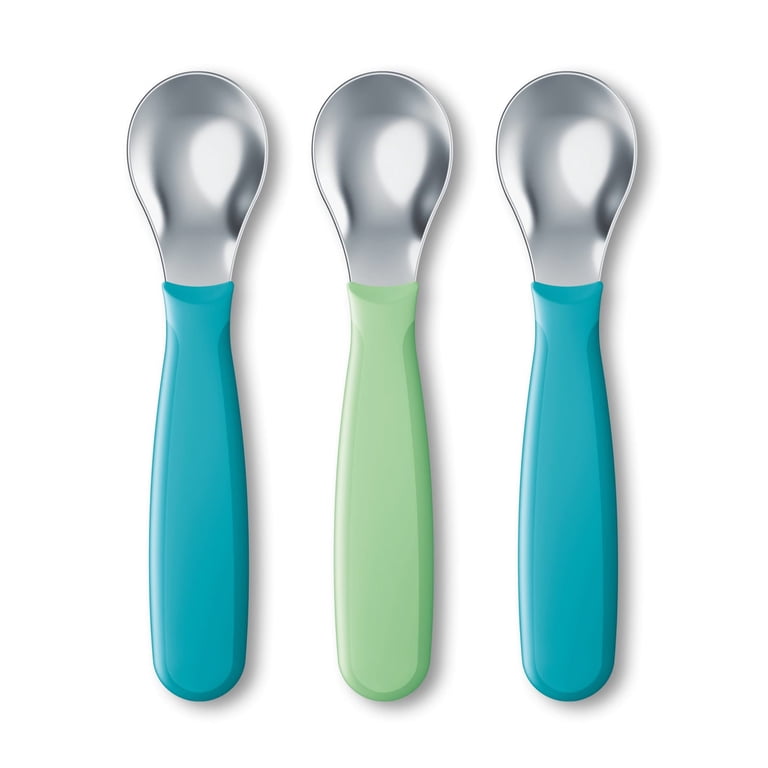 NUK Cutlery Toddler Baby Spoon, 3-Pack photo 1