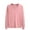 Pink, variant on Busydd Sweaters for Men Fashion Solid Color Pullover Sweater Casual Plain Long Sleeve V Neck Sweaters Lightweight Warm Winter Fall Sweaters