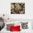 thumbnail image 5 of Orinice Owl Branch Flowers Fine Art Aesthetic Poster & Print Wall Painting for Home Decor - Canvas Print Living Room Bedroom Office Wall Art 20x16in, 5 of 6