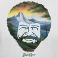thumbnail image 3 of Teelocity Bob Ross Paint Scene White Short Sleeve Graphic Tee, 3 of 4