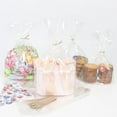 Clear Gift Bags Cellophane Bags for mugs with Bottom Gusset (Clear