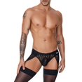 thumbnail image 6 of CandyMan Fashion 99766 Garter Thongs Color Black Size L, 6 of 8