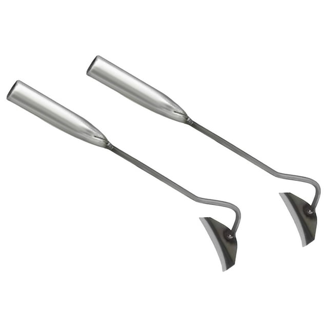 Garden , metal digging portable lightweight 11'' hand digger tool for bonsai, , 2Pcs