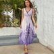 thumbnail image 5 of Lavender Vestido Sin Mangas Para Mujer, Traje De, Ropa De Cumpleaños, Verano, 5 of 5