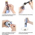thumbnail image 3 of 2pcs Electric Salt And Pepper Grinder Set Battery Operated Salt And Pepper Mill And Pepper Grinder, 3 of 5