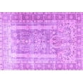 thumbnail image 1 of Ahgly Company Indoor Rectangle Persian Purple Traditional Area Rugs, 5' x 7', 1 of 4