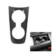 thumbnail image 4 of Carbon Fiber Center Console Water Cup Holder Decoration Cover Stickers For 2010-2015, 4 of 5