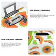 Luggage Cover (No Suicase) Papaya green leaf Soft Suitcase Covers