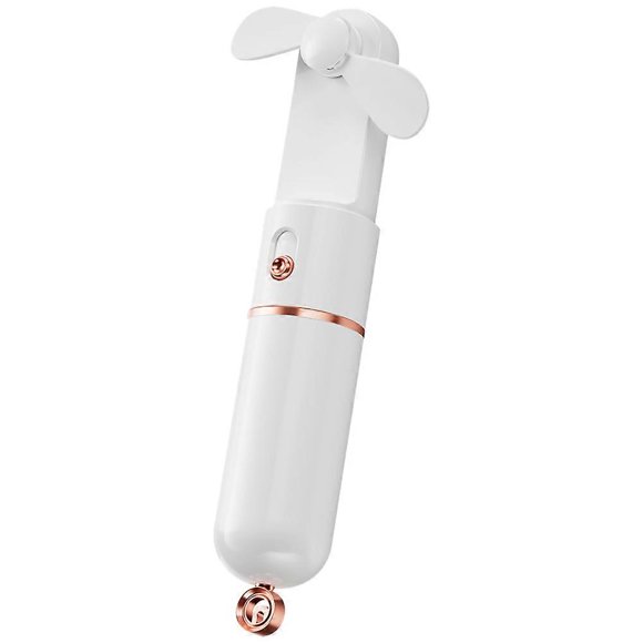 Portable Handheld USB Rechargeable Cooling Fan – Compact Lightweight Design for Travel, Office, and Outdoor Use – Battery Operated for Summer