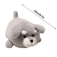 thumbnail image 3 of Realistic Schnauzer Stuffed Animal Plush Toy, Soft Cuddly Sleep Aid Anxiety Relief Plush Doll, Warm Companion Gift for Kids and Adults Animal Lovers, 3 of 7