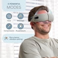 thumbnail image 3 of LifePro FSA/HSA Eligible Eye Massager with Heat & Vibration – Heated Eye Mask for Migraines, Puffy Eyes & Dry Eyes, Cordless Eye Massager with Bluetooth Music - Gray, 3 of 7