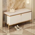 thumbnail image 2 of Zapatero organizador para sala de estar, entrada ultrafina con asiento, mueble nórdico moderno Mobili Per Il Soggiorno, 2 of 4