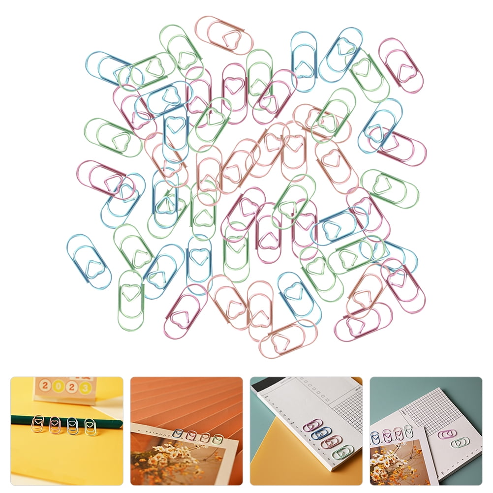 1000 Pcs  Craft Clip Ornaments File Document Clips Office Document Clips Book Reading Clips