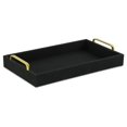 thumbnail image 1 of Cheungs 5730BK Canter Isle Linen Tray, Black, 1 of 1