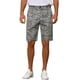 thumbnail image 1 of Pantalones cortos de hombre INSPIRE CHIC con estampado de animal, cierre de cremallera, corte regular, pantalones cortos de vestir casuales 34, estampado de guepardo, 1 of 5