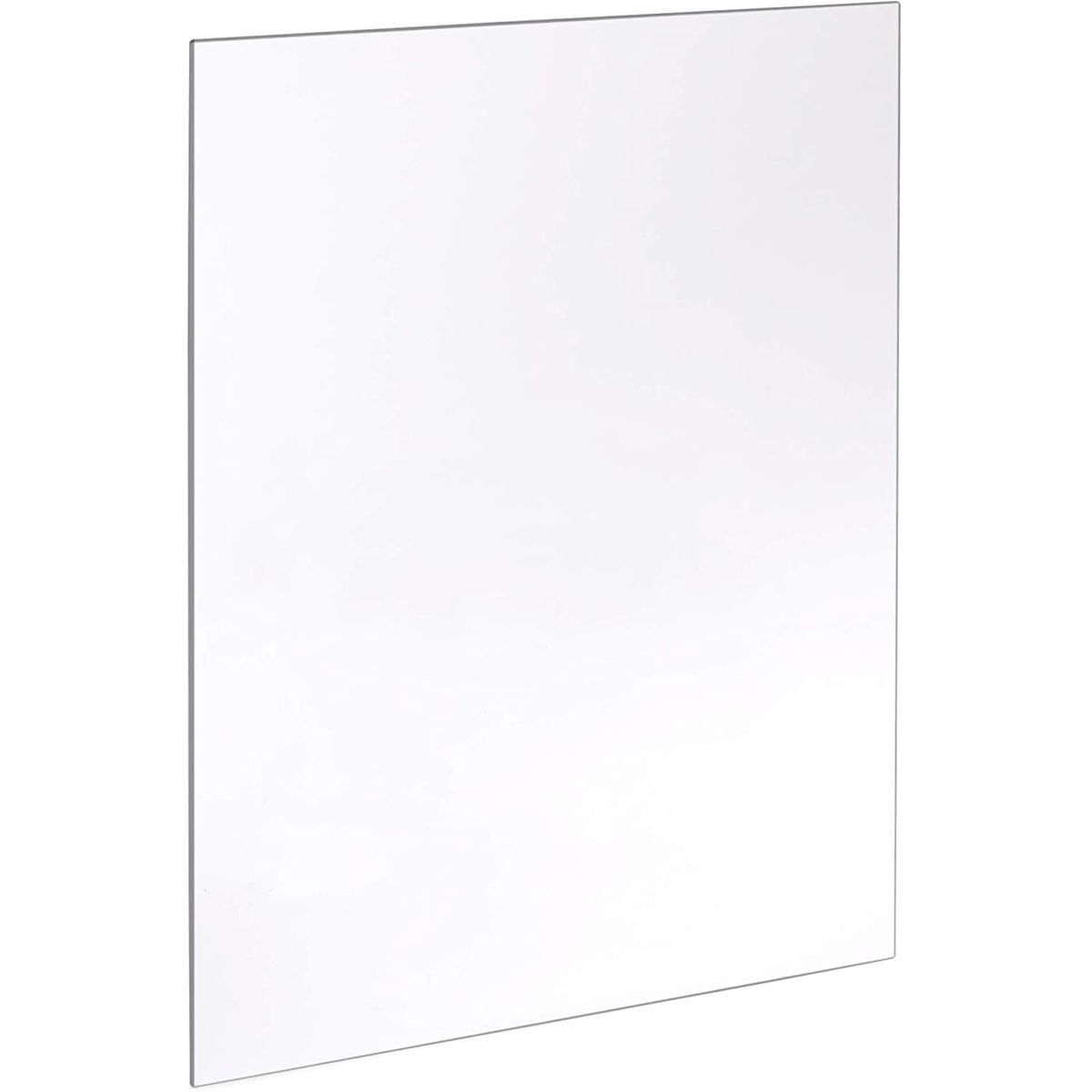 Okuna Outpost Clear Acrylic Sheet Plastic for Picture Frame Glass Replacement 11 x 14 in, 10 Pack 