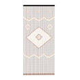 thumbnail image 3 of Retro Wooden Door Curtain, Natural Bamboo Beaded String Hanging Doorway Divider 35*82"  Brown Sheer Curtain for Door Window, 3 of 10