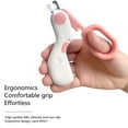 thumbnail image 4 of CNKOO Cat Nail Clipper with LED Light Safety Pet Nail Trimmers Cat Claw Clipper Scissors Dog Nail Cutter Avoid Excessive Cutting Pet Grooming Tool, 4 of 10