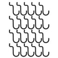 thumbnail image 1 of 20 ganchos metálicos para panel perforado, ganchos para panel perforado de garaje, ganchos multiusos para colgar en talleres., 1 of 7