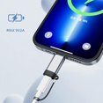 thumbnail image 2 of YIGSECU 8Pin to USB C Adapter for Phone 15/16 and S24 Enables Fast Charging and Data Transfer, 2 of 6