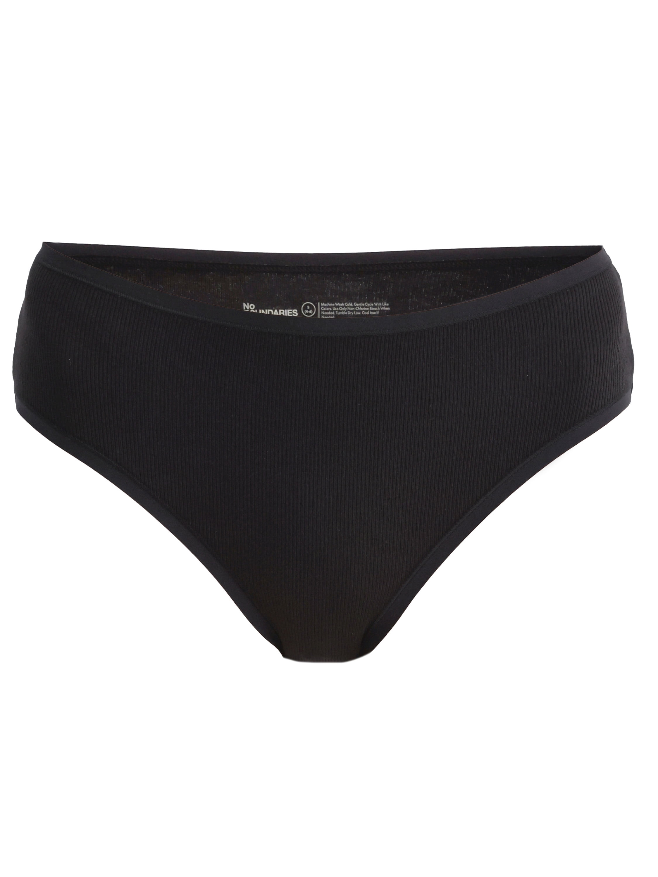 No Boundaries Cotton Hipster Panties, 5-Pack, Women’s and Women’s Plus, Sizes XS-XXXL