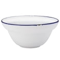 thumbnail image 1 of 12 oz White &amp; Blue Porcelain Soup Bowl, 1 of 1