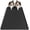 Black, variant on PETGLE Silicone Cat Litter Trapping Mat, 40''x28'' Extra Large Cat Litter Mat, Easy to Clean & Soft on Kitty Paws, Waterproof Kitty Litter Pads for Indoor Cats, Light Gray