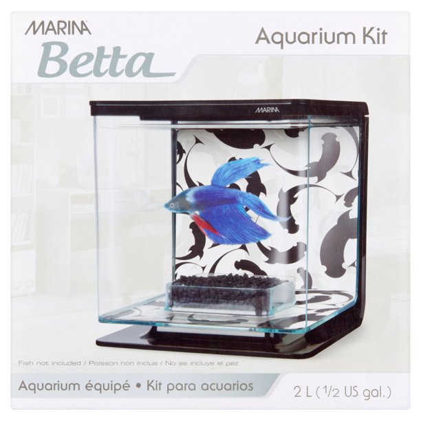 Marina Aquarium Starter Kit, Betta, 6 inches