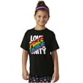 thumbnail image 3 of Love Pride Unity Gay LGBT Rainbow Men's Graphic T Shirt Tees Brisco Brands S, 3 of 4