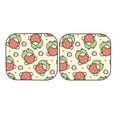 thumbnail image 7 of Haiem Frog Hold Strawberry Windshield Sun Shade: Universal Foldable 2-Piece Car Front Window Sunshade - Blocks Uv Rays, And Reduces Heat,Essential Car Accessory Medium, 7 of 7