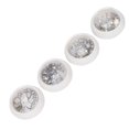 thumbnail image 3 of Decoración de uñas ANGGREK 4 piezas diferentes formas diamantes de imitación lentejuelas brillantes, 3 of 8