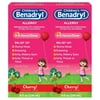 Children's Benadryl Allergy Liquid, Cherry, 8 Fluid Ounces (2 Count)