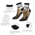 thumbnail image 5 of Pofeuu Cute Prairie Sheep Herd Print 30cm Socks, Adult Running Hiking Socks for Youth and Adult, 5 of 7