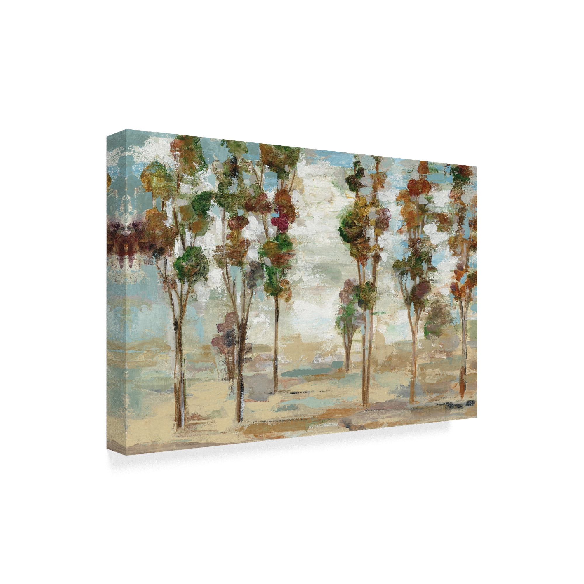 Trademark Fine Art 'Serene Forest' Canvas Art by Silvia Vassileva