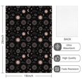 thumbnail image 2 of 4 Pcs Funny Kitchen Towels,Black Sun Moon Cloud Planet Pattern Microfiber Dish Towels,Kitchen Tea Towels,Kitchen Towel Set (18" X 26"), 2 of 7