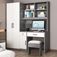 thumbnail image 3 of Drawer Nordic White Wardrobe Modern Luxury Apartment Doors Women Wardrobe Closet Bedroom Clothes Szafy Do Sypialni Furniture My Lux Decor Round, 3 of 19