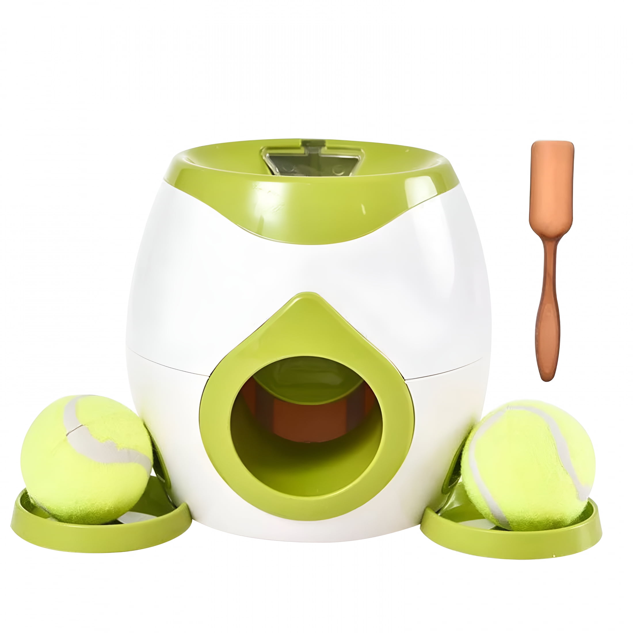 BESTSKY Automatic Ball Launcher for Dogs Interactive Puppy Pet Ball Indoor Thrower Fetch Machine, For Small Size Dogs Interactive Therapy Slow Feeding Toys for Cats and Dogs