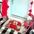 thumbnail image 5 of Taotanxi Valentines Day Door Mat Valentines Welcome Mats Outdoor For Front Door Valentine Gnomes Love Hearts Gifts Non Slip Doormat Indoor Entryway Floor Rug For Outsi, 5 of 8
