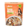 thumbnail image 1 of Alpino Super Muesli Nut Delight 400 gm | 69% Whole Grain | 20% Dried Fruits & Nuts | No Sugar | High Protein | Fiber | Cereal | Pouch | Shelf Stable, 1 of 9