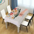 thumbnail image 4 of Yayeee Tablecloths 54" x 72" Rectangle Wrinkle Resistant Party Table Cover, Yellow Cute Flower, 4 of 8
