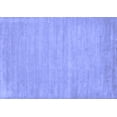 thumbnail image 1 of Ahgly Company Machine Washable Indoor Rectangle Solid Blue Modern Area Rugs, 8' x 10', 1 of 4