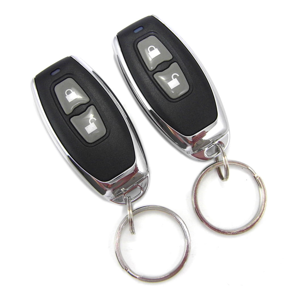 Luwecf New Car Burglar Alarm Keyless Entry Security Protecting System Anti- Device