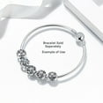 thumbnail image 5 of Birthstone Charms for Bracelet Sterling Silver CZ Womens Ginger Lyne Collection, 5 of 7