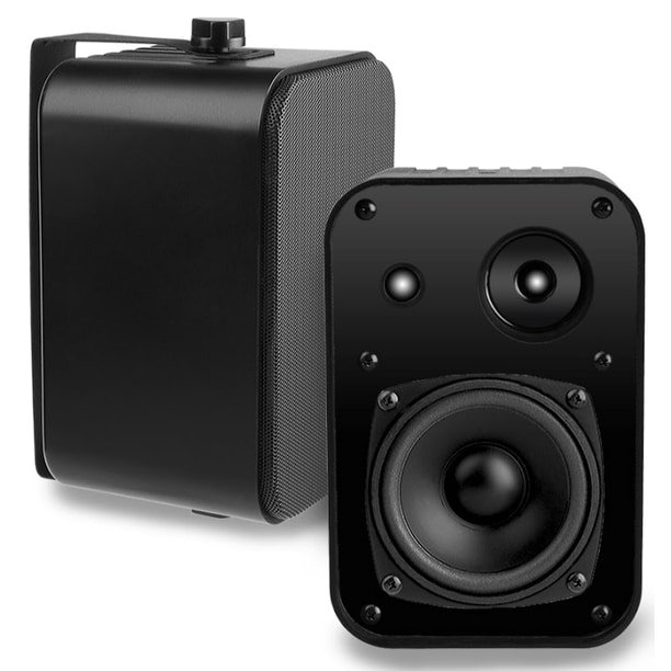 AP450 4 Inch 110W 3Way Indoor/Outdoor WeatherResistant Patio Speakers