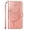 Rosegold, variant on SaniMore Case for Samsung Galaxy S23 Plus (6.6"), PU Leather Full-body Protective Cover with Luxury Embossed Butterfly [Wrist Strap & Card Slots & Flip Kickstand] Stylish Wallet Case, Lightpurple