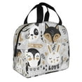 thumbnail image 2 of Easygdp Funny Animals Series Bolsa Térmica Premium - Tela Oxford Impermeable, Gran Capacidad, Bolsillo Frontal, Unisex para Trabajo, Escuela, Actividades al Aire Libre y Picnics, 2 of 8