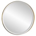 thumbnail image 6 of Uttermost Crofton Lighted Brass Round Mirror, 6 of 11