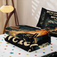 thumbnail image 5 of Erosebridal Vintage Camping Zipper Queen Comforter Set with Fitted Sheet and 2 Pillowcases,Mountain Tent Campfire Zipper Bedding Set For Boys,Polkadot Reversible,4-Piece, 5 of 7