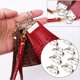 thumbnail image 5 of Kit de 30 piezas de herrajes para llavero de 32 mm, compatible con clips de muñeca, correas y herramientas de bricolaje., 5 of 5